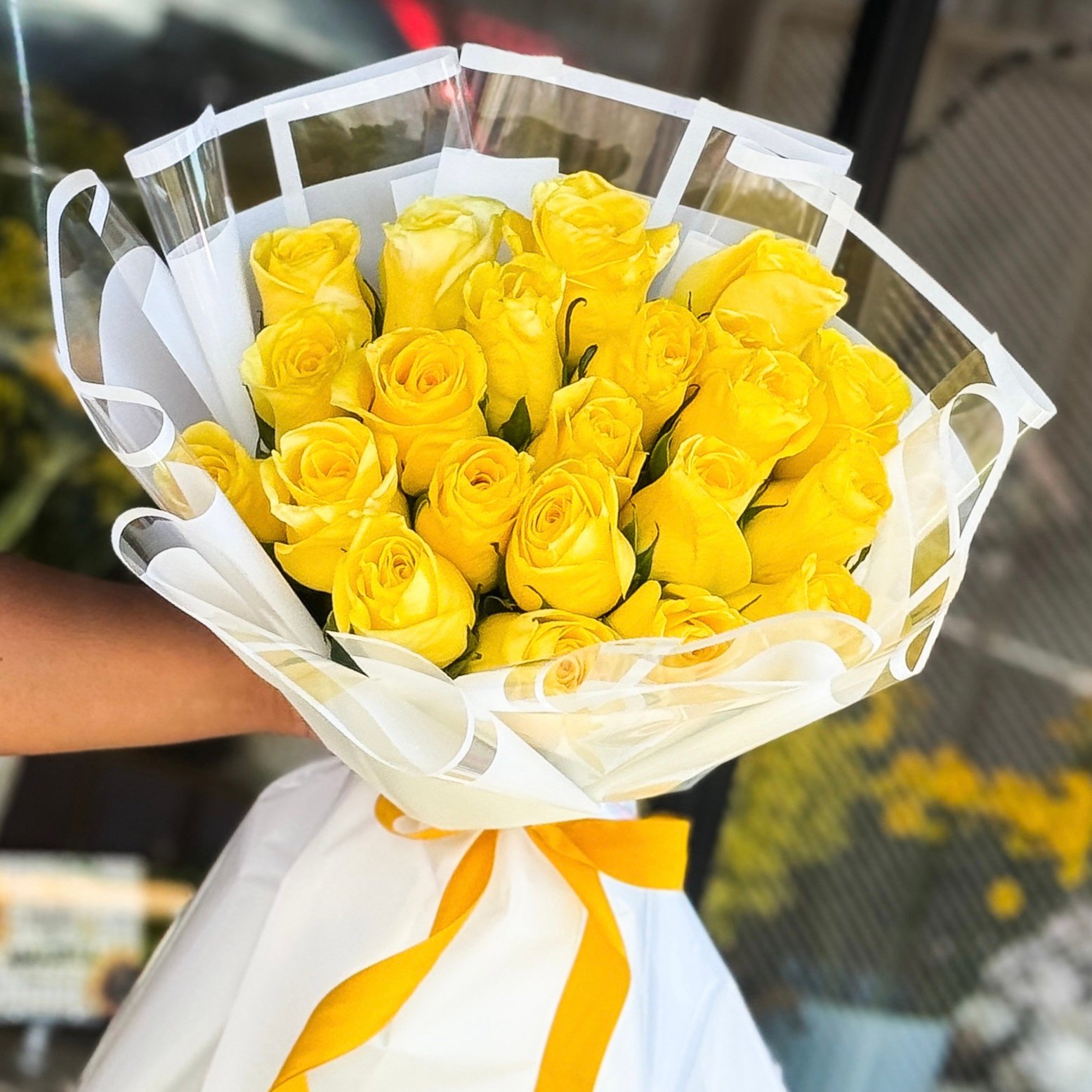 Atado de Rosas amarillas