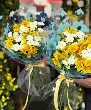 Bouquet de alstroemerias