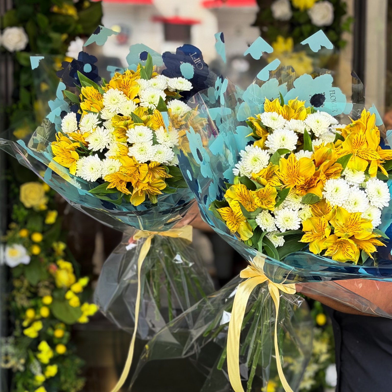 Bouquet de alstroemerias